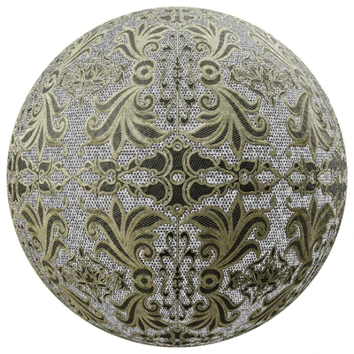 Lace Embroidery 08 | 4K | PBR | PNG | SBSAR — Ver 3