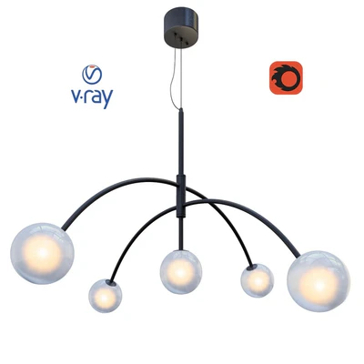 HEAVEN, ceiling lamp from the company MARKSLÖJD, Sweden. — Ver 1