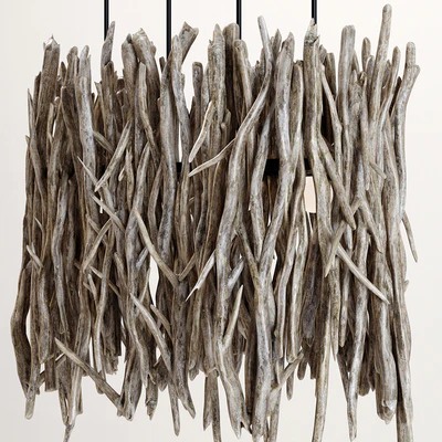 Branch decor lamp n4 / Branch chandelier — Ver 2