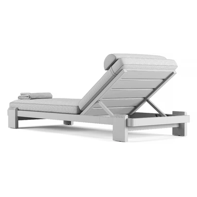 RH VIGO TEAK CHAISE — Вид 3
