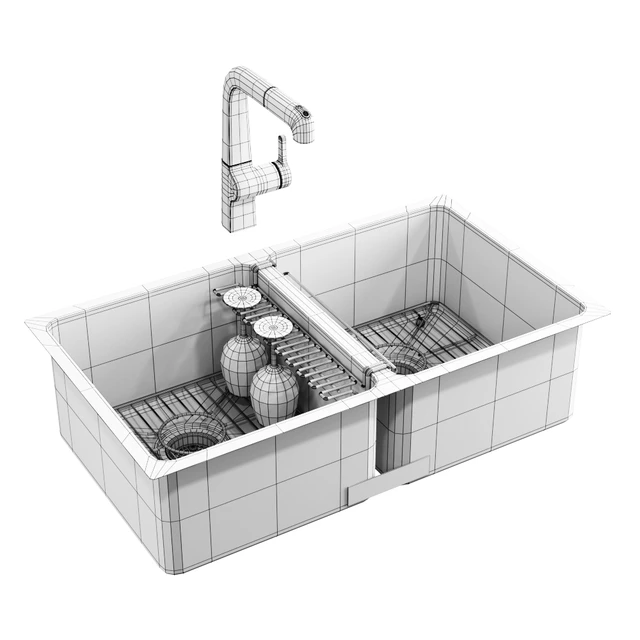 KOHLER "Strive" under-mount double-equal kitchen sink — Descargar