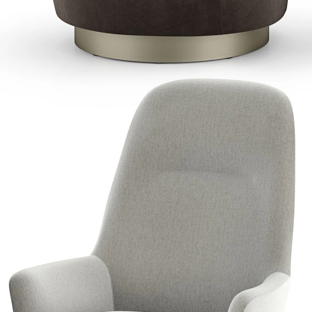 Minotti Jacques Armchairs — Descargar