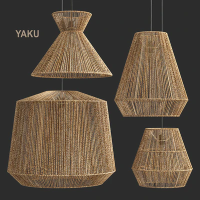 Hemp lamp Yaku LA REDOUTE — Ver 2