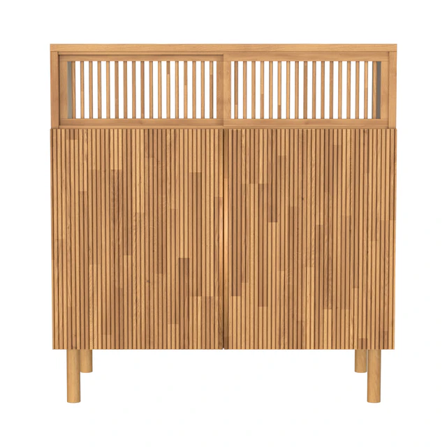 Oak Bar Table, Bilbao Oak Color La Redoute Interieurs — Descargar