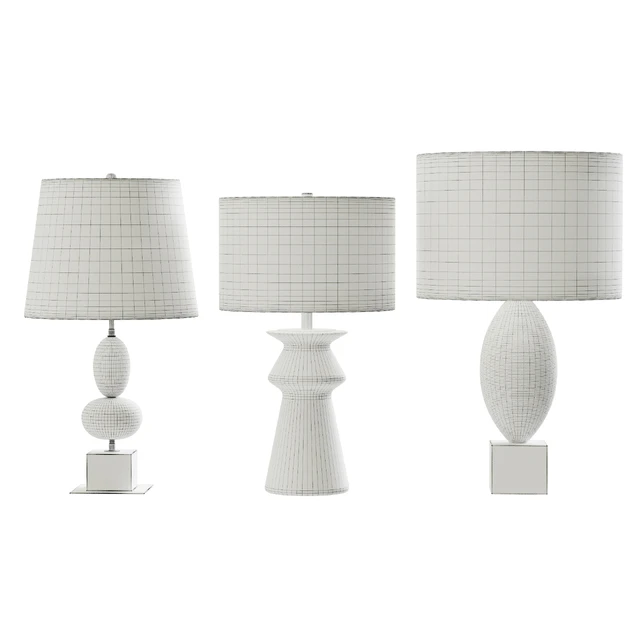 table lamp set 01- Versa & Dani & Amagansett — Descargar