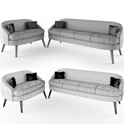 Haiku Four Seater Sofa — Ver 2