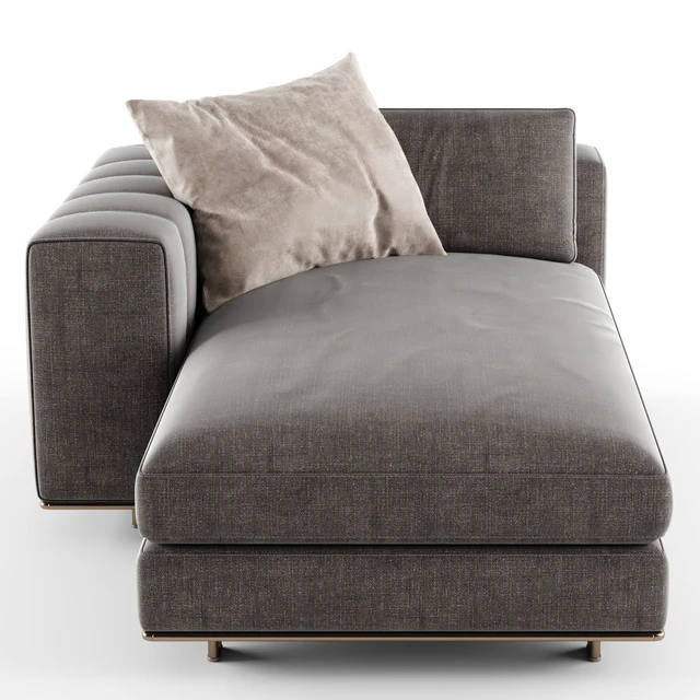 Minotti FREEMAN Chaise Longue 02 — Скачать