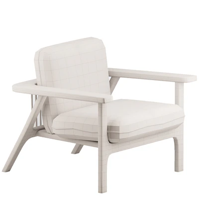 Contemporary fireside chair COMB — Вид 3