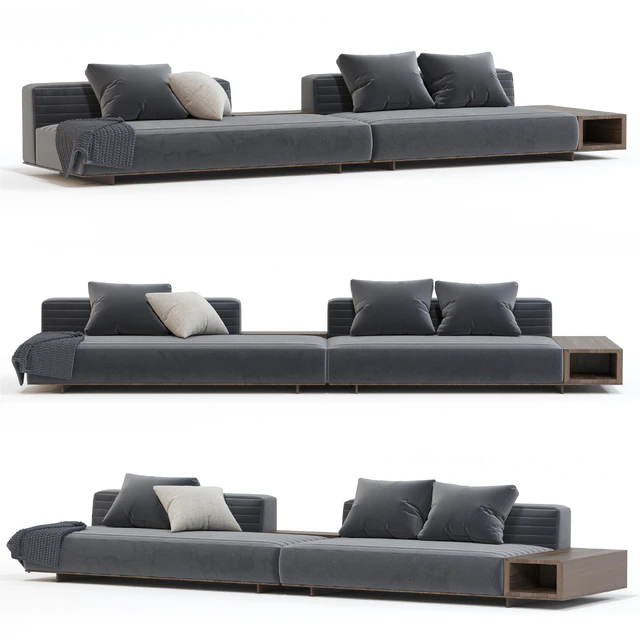 Minotti Roger sofa — Скачать