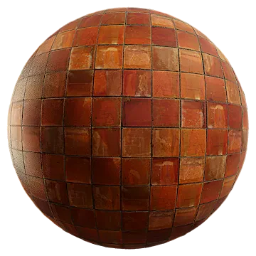 red plain tile 001 — download