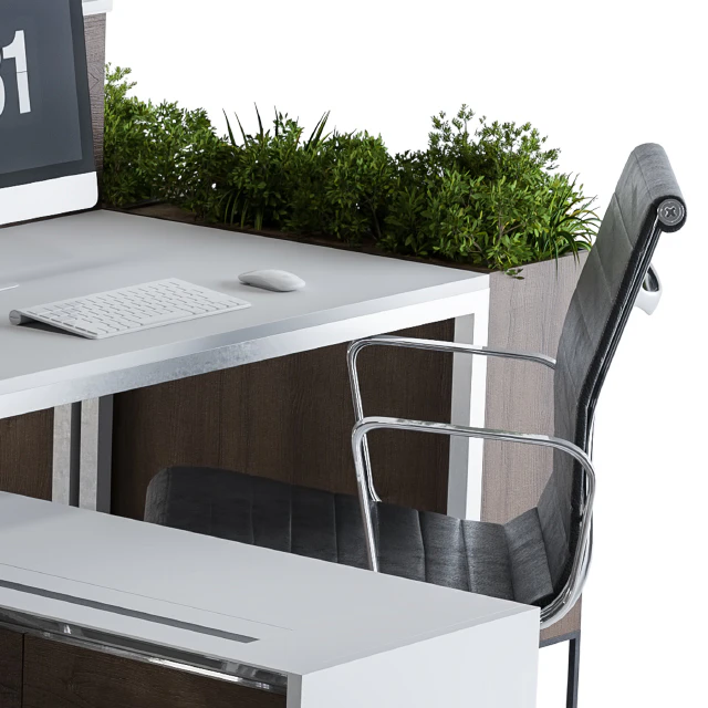 Office Furniture Flower Box 03 — Descargar