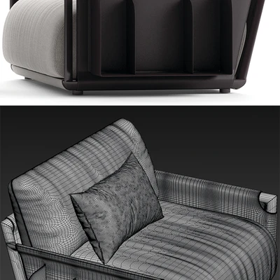 Armchair giorgetti ADAM — View 2
