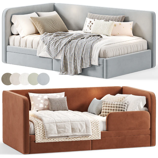 Bari Kids Bed By woodsoft — Descargar