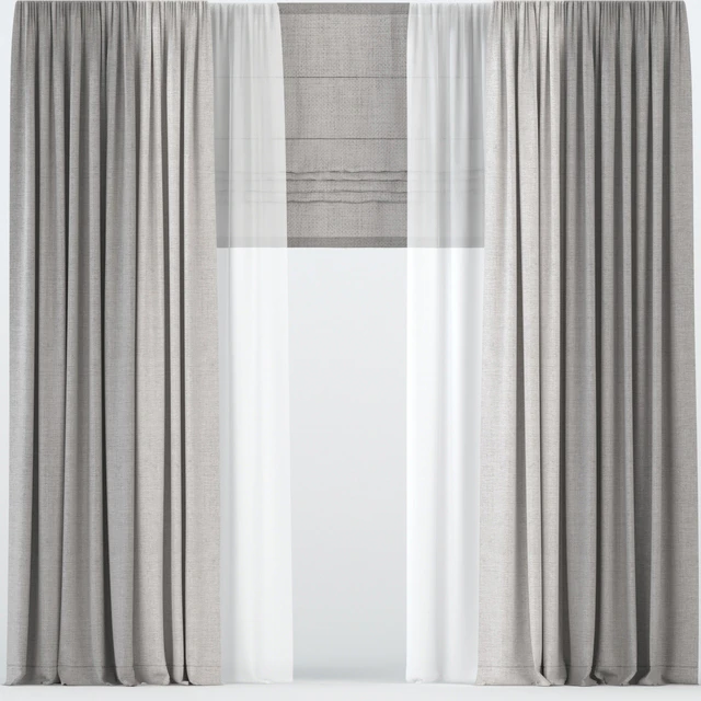 Curtains with tulle. — Descargar
