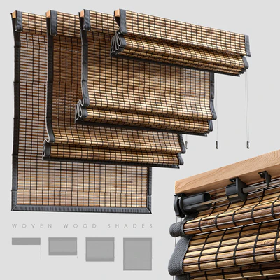 Woven Wood shades — Ver 1