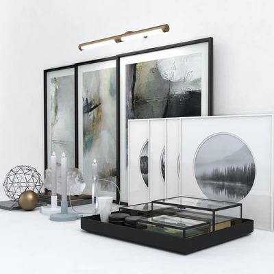 Decorative Set For Living Room, Bedroom 2 — Ver 1