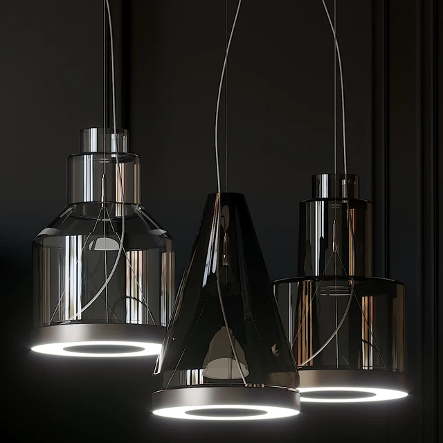 Vetreria Vistosi MEDEA SP2 Glass Pendant Light — Descargar