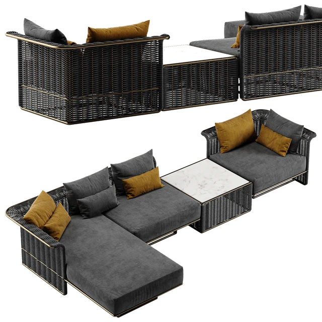 Rugiano Marina sectional sofa — Descargar