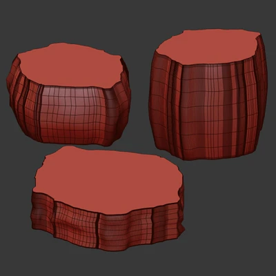 3 slab coffee tables — Ver 3