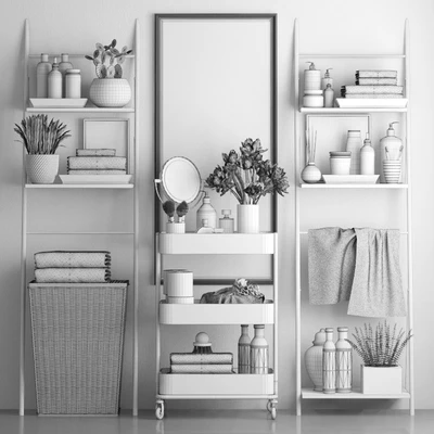 Shelving in the bathroom 5 — Ver 3