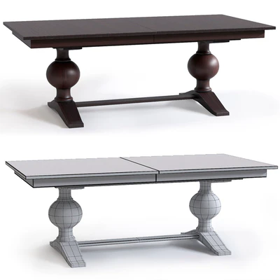 C &amp; B Cecelia Armchair and Winnetka Table — Ver 2