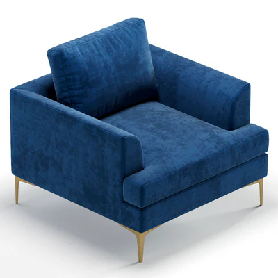 Armchair DOUGLAS by Cazarina Interiors 3 Colors Version/Кресло ДУГЛАС — Вид 6