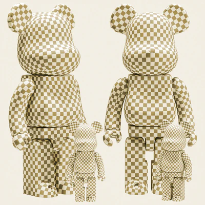 Bearbrick / Daft Punk White Suit — Ver 3