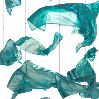 Hanging glass installation — Ver 2