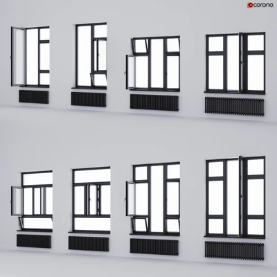 Aluminum windows ALUMIL — Ver 3