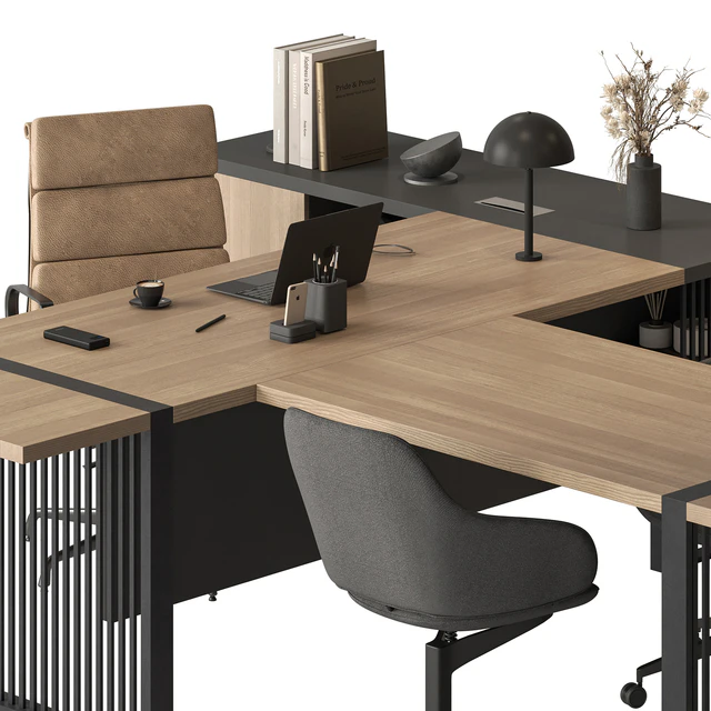 Manager Desk - Office Furniture 642 — Descargar
