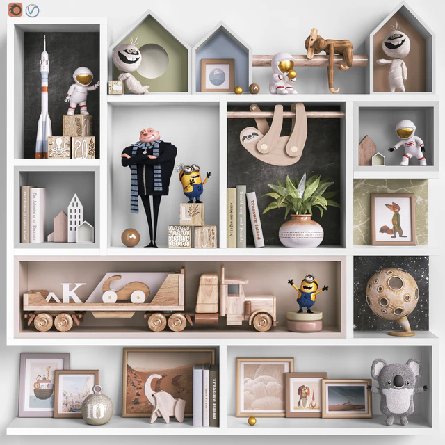 Toys , decor and furniture for nursery 120 — Descargar
