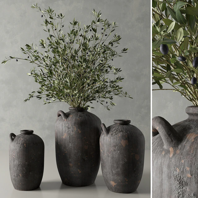 RH 19th c. spanish water vessel — Download