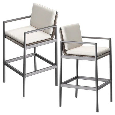 Mesa aluminium barstool — Вид 3