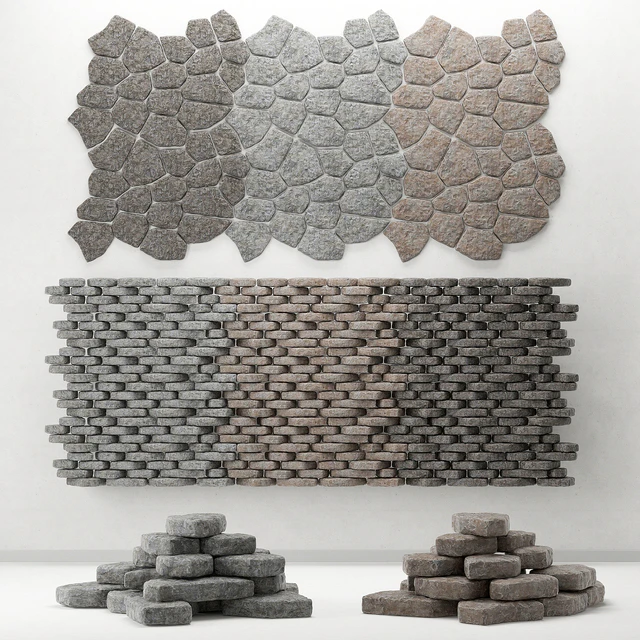 Rock stone collection decorative / Коллекция скального камня для декорации — Скачать