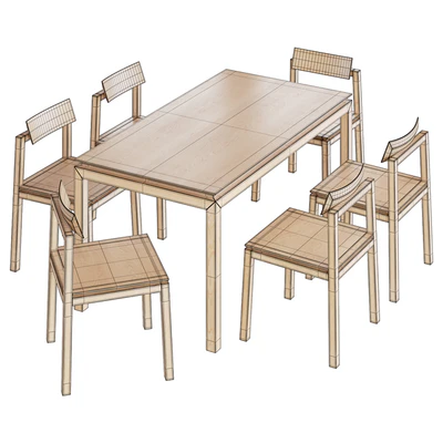 FrancoCrea table set — Ver 2