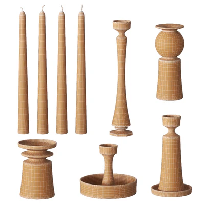 Taper candle holder — Ver 3