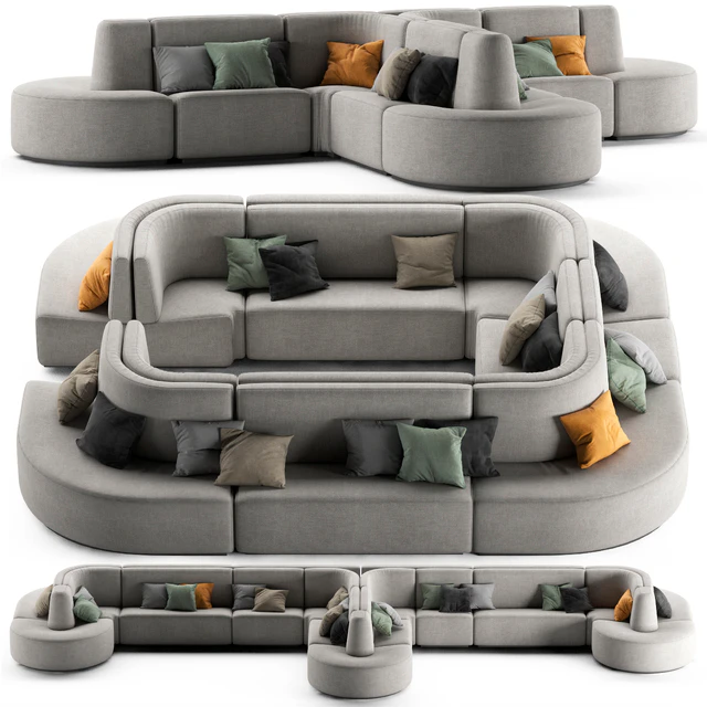 HMD INTERIORS Bistro Sofa 2 — Descargar
