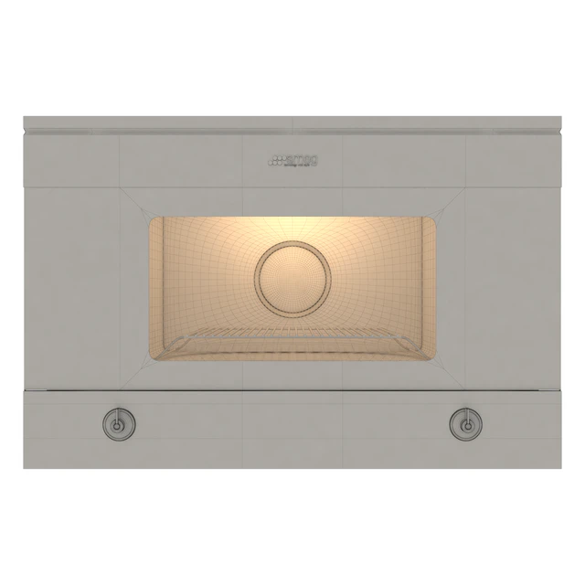 Микроволновая печь Smeg MP6322X — Скачать