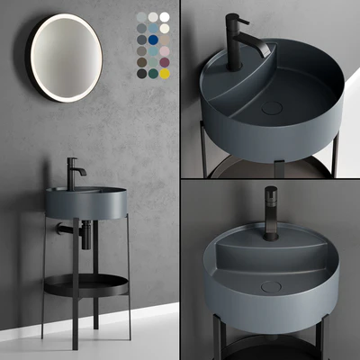 Nic Design Consolle Round Washbasin — Вид 1