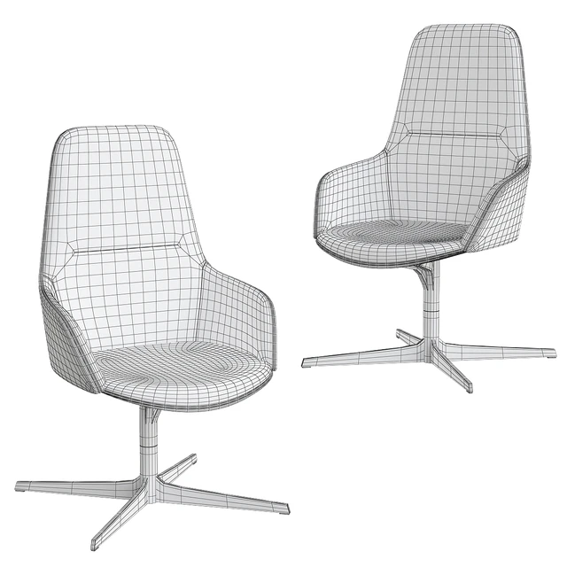 Стул Arper ASTON Office — Скачать