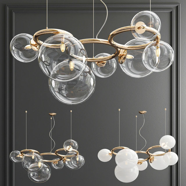Puppet Ring Chandelier by Vistosi — Скачать