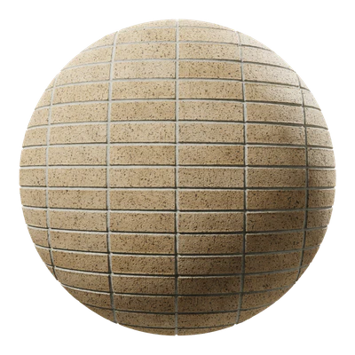 dragfaced stack bond brick wall texture beige — скачать
