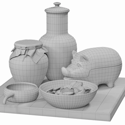 Earthenware Set — Ver 2