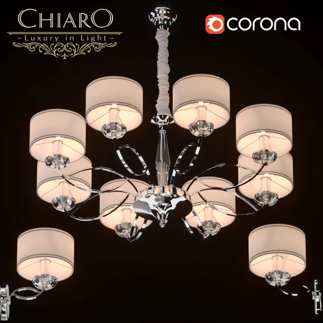 Chandelier, sconce Chiaro Palermo — Descargar