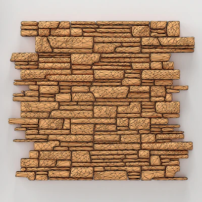 Wall stone clincer rock decor n3 — Ver 3