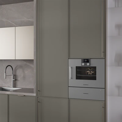 Kitchen №90 "Swamp Green" — Вид 3