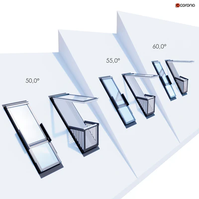 Dormer window (balcony) — Ver 2
