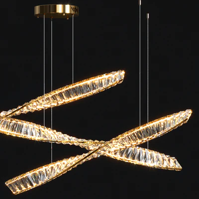 Rectangular Pendant Linear — Ver 2