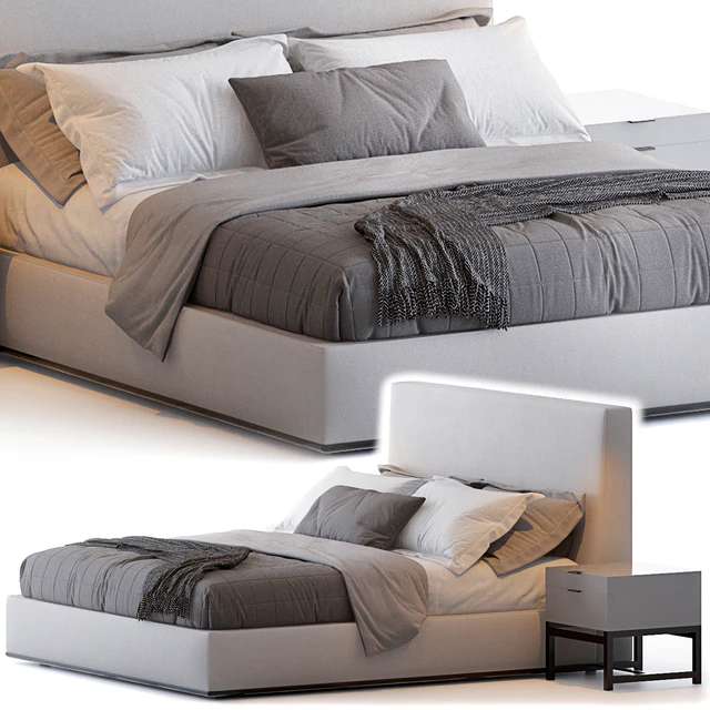 POWELL BED BY MINOTTI — Скачать