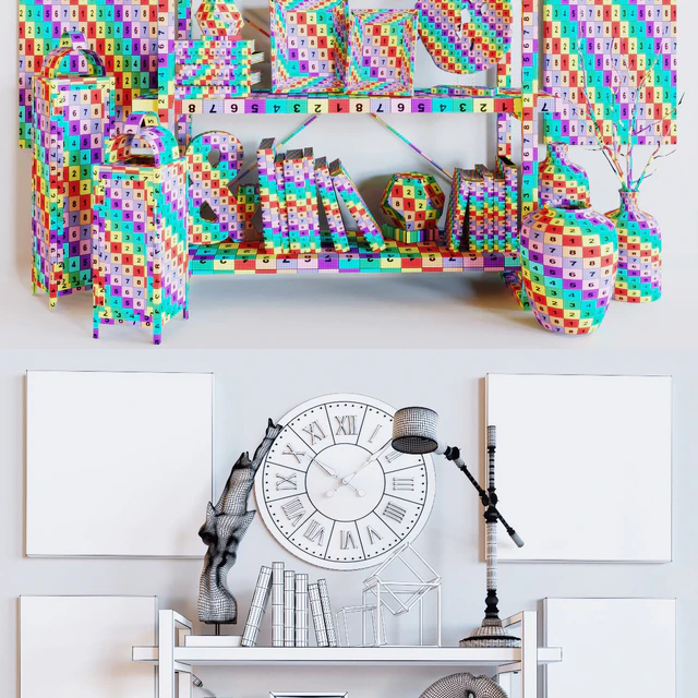 Plaidfox decoration set 01 — Скачать